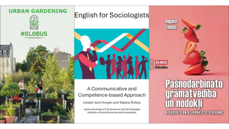 Fakultātes mācībspēki sarakstījuši jaunas mācību grāmatas